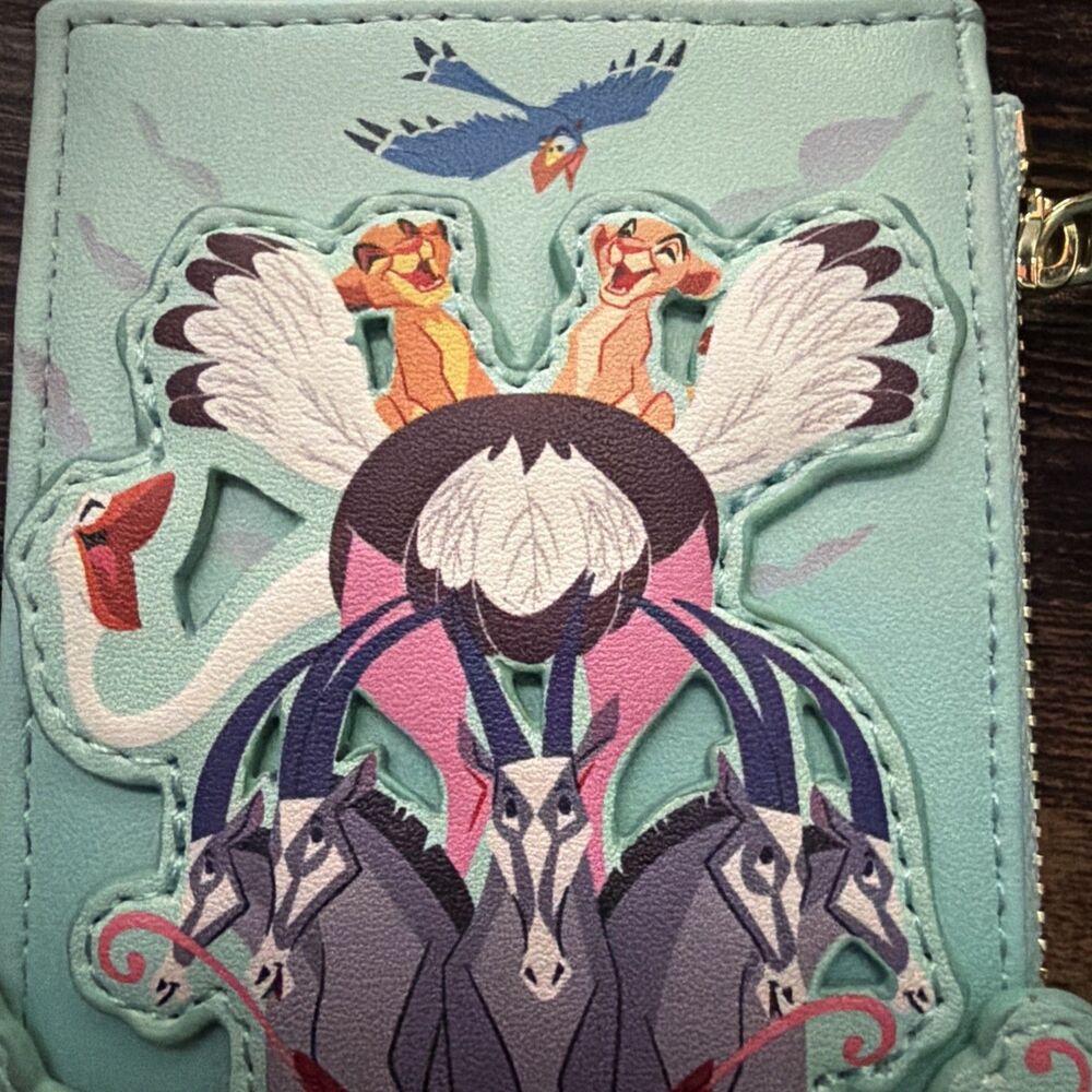 Loungefly Disney Lion King Large Cardholder Wallet - Picture 3 of 7